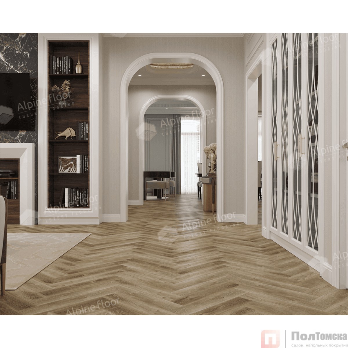 SPC ламинат Изящный паркет (Light Parquet) Дуб Целата ЕСО 13-35 MC