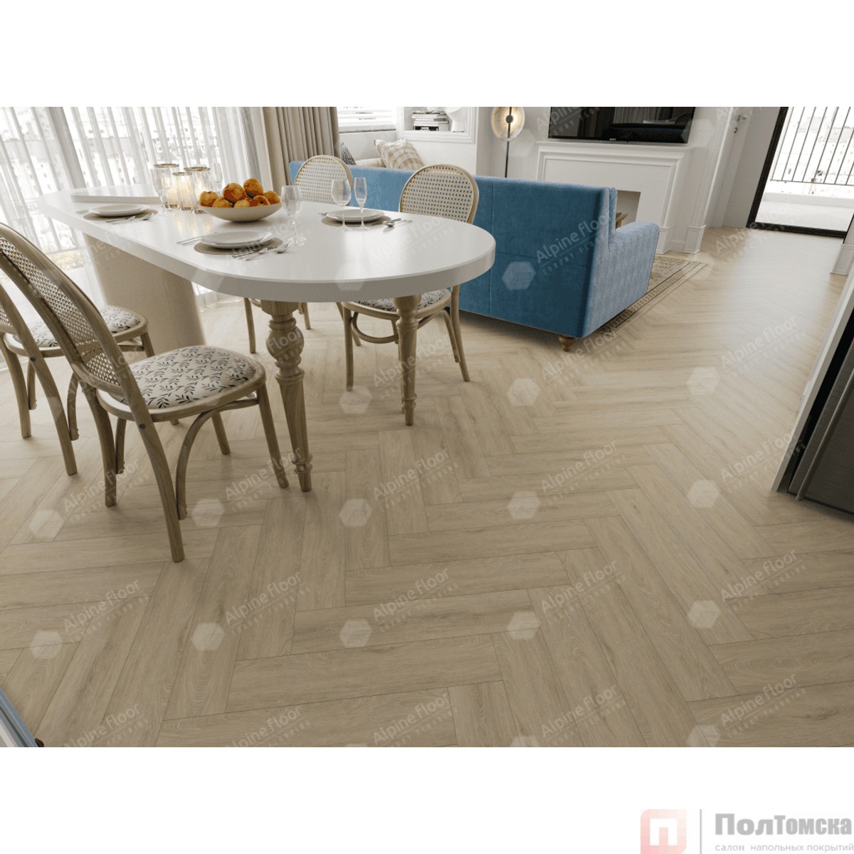 SPC ламинат Изящный паркет (Light Parquet) Дуб Денеб ЕСО 13-25 MC