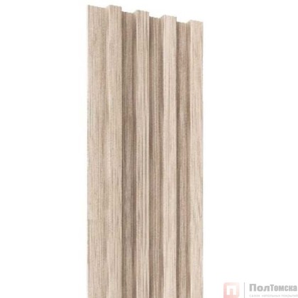 Панель реечная LEGNO Дуб светлый рифленый (2900*166*24,1), шт.