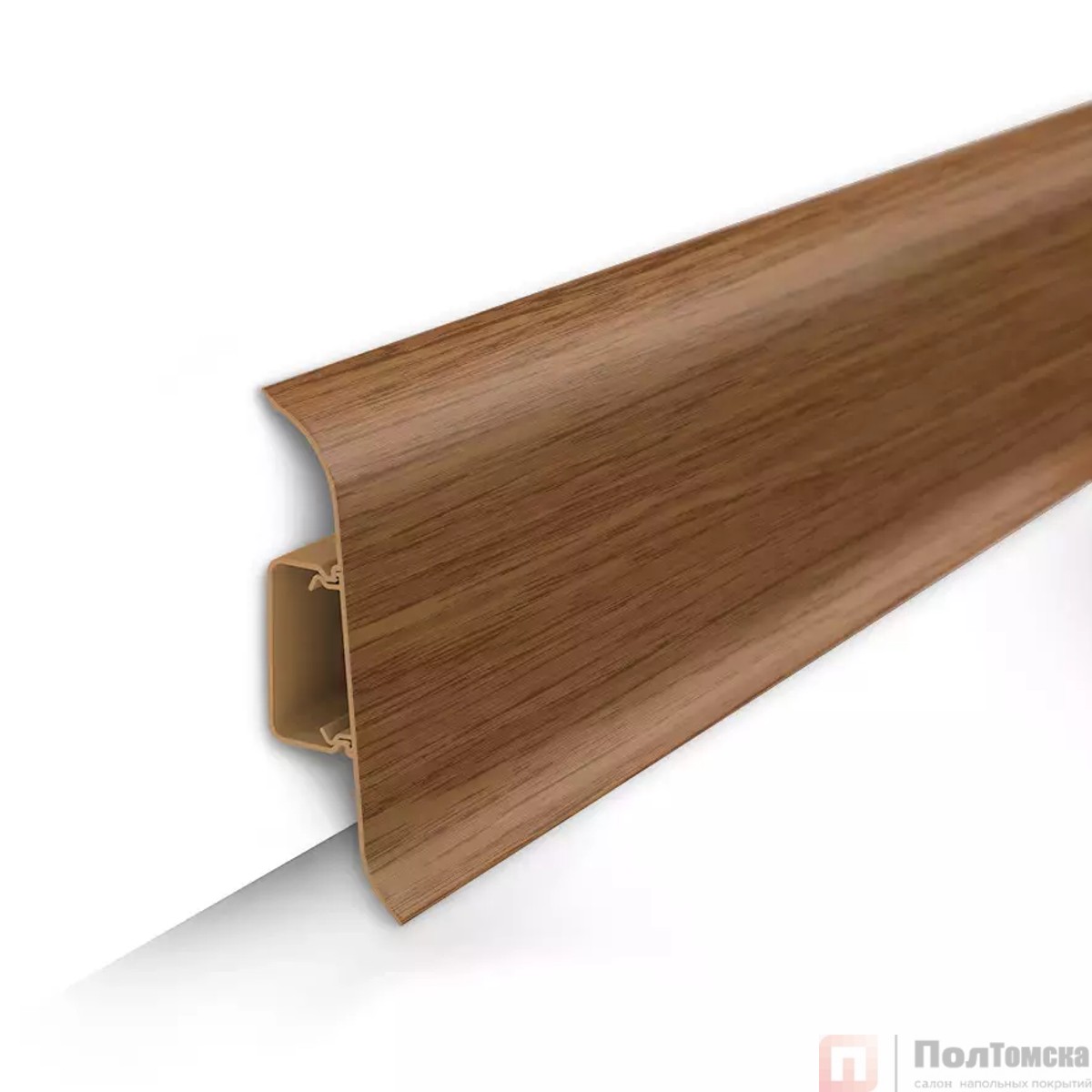 Плинтус Дуб темный 217 (ideal Classic 70х22х2200 мм)