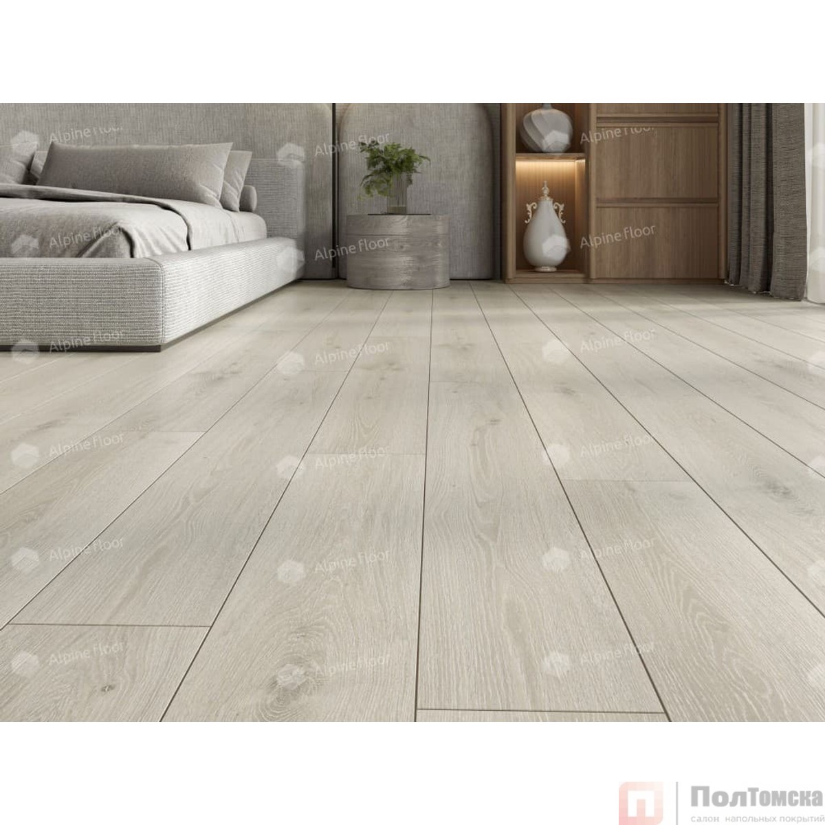 Виниловые полы Alpine Floor Ultra ДУБ ПЕПЕЛЬНЫЙ ECO 5-16