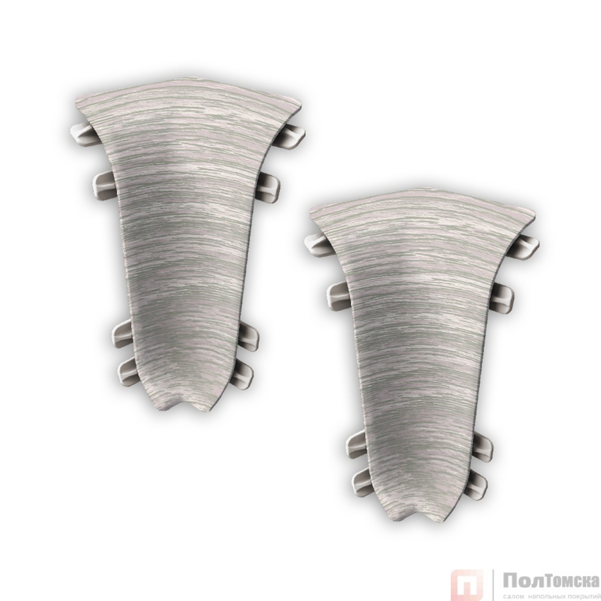 252 Угол внутренний Лексида 55мм Ясень белый (шт)