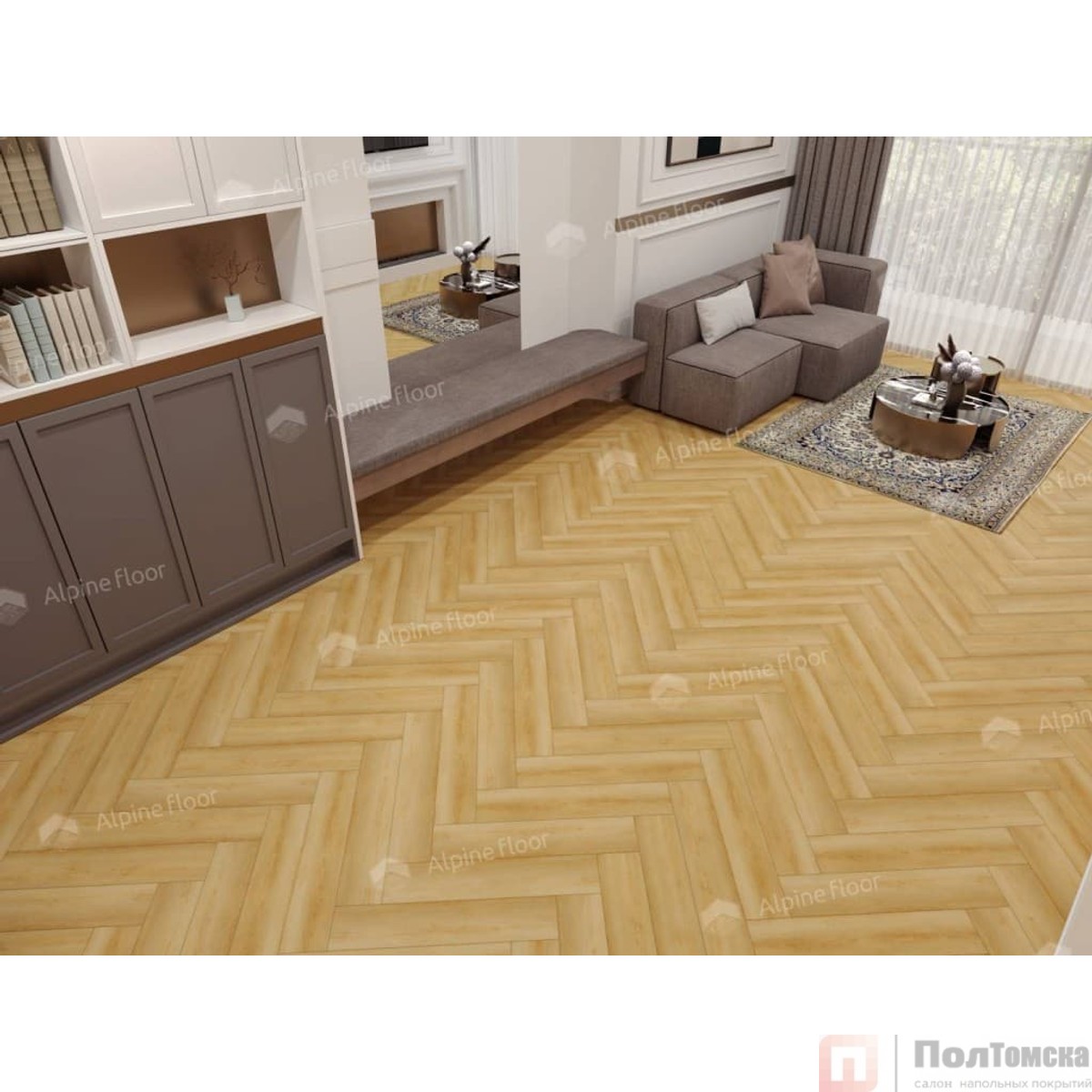 SPC ламинат Изящный паркет (Light Parquet) Дуб Батейн ЕСО 13-29 MC