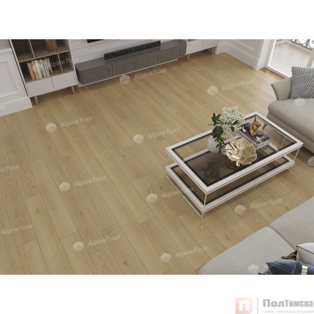 Виниловые полы Alpine Floor Ultra Дуб Марципановый ЕСО 5-37