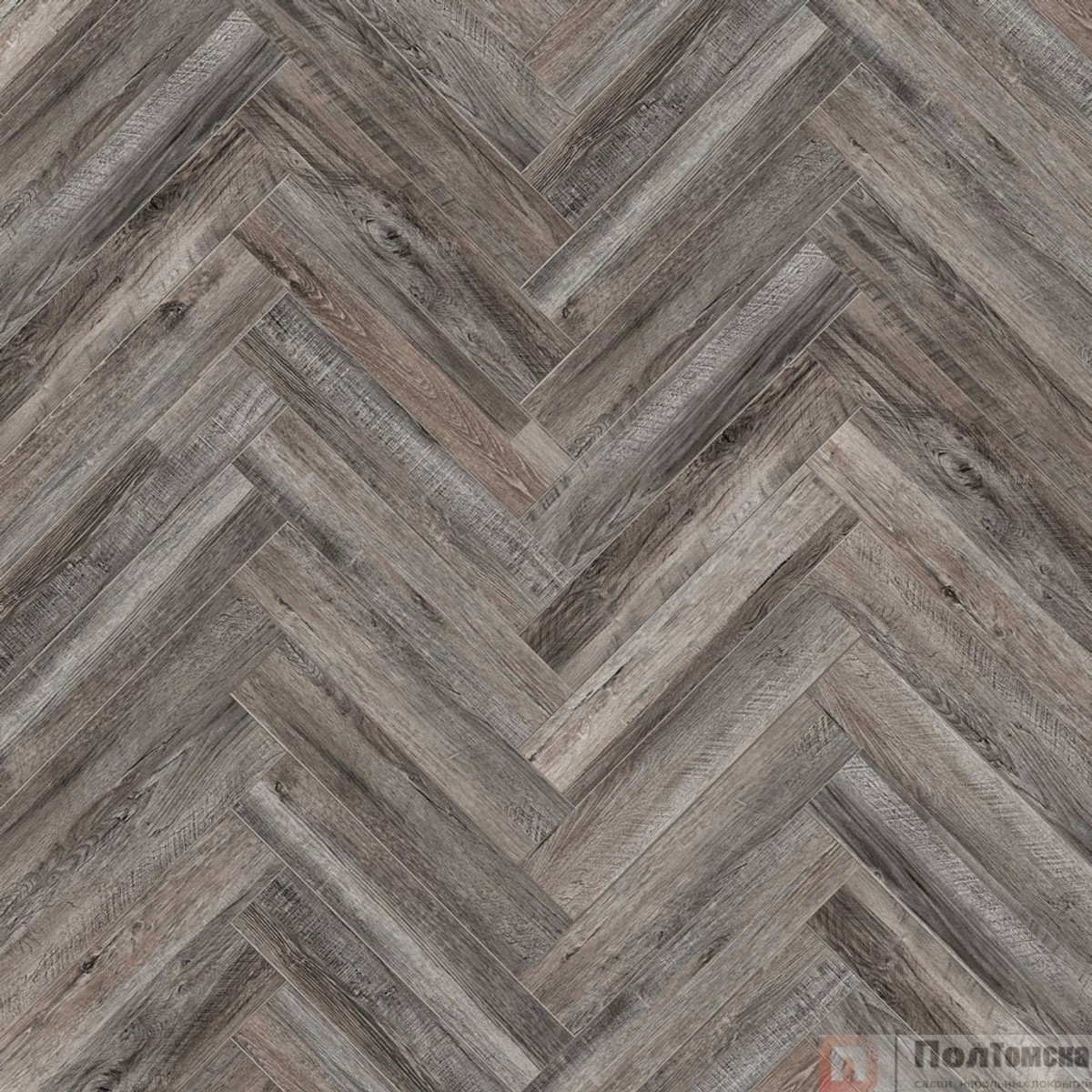 SPC ламинат Cronafloor Herringbone Дуб Реймс H008