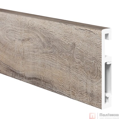 Напольный плинтус ПВХ Foresta Grace Дуб Горный FG 008 2000х70х13 мм