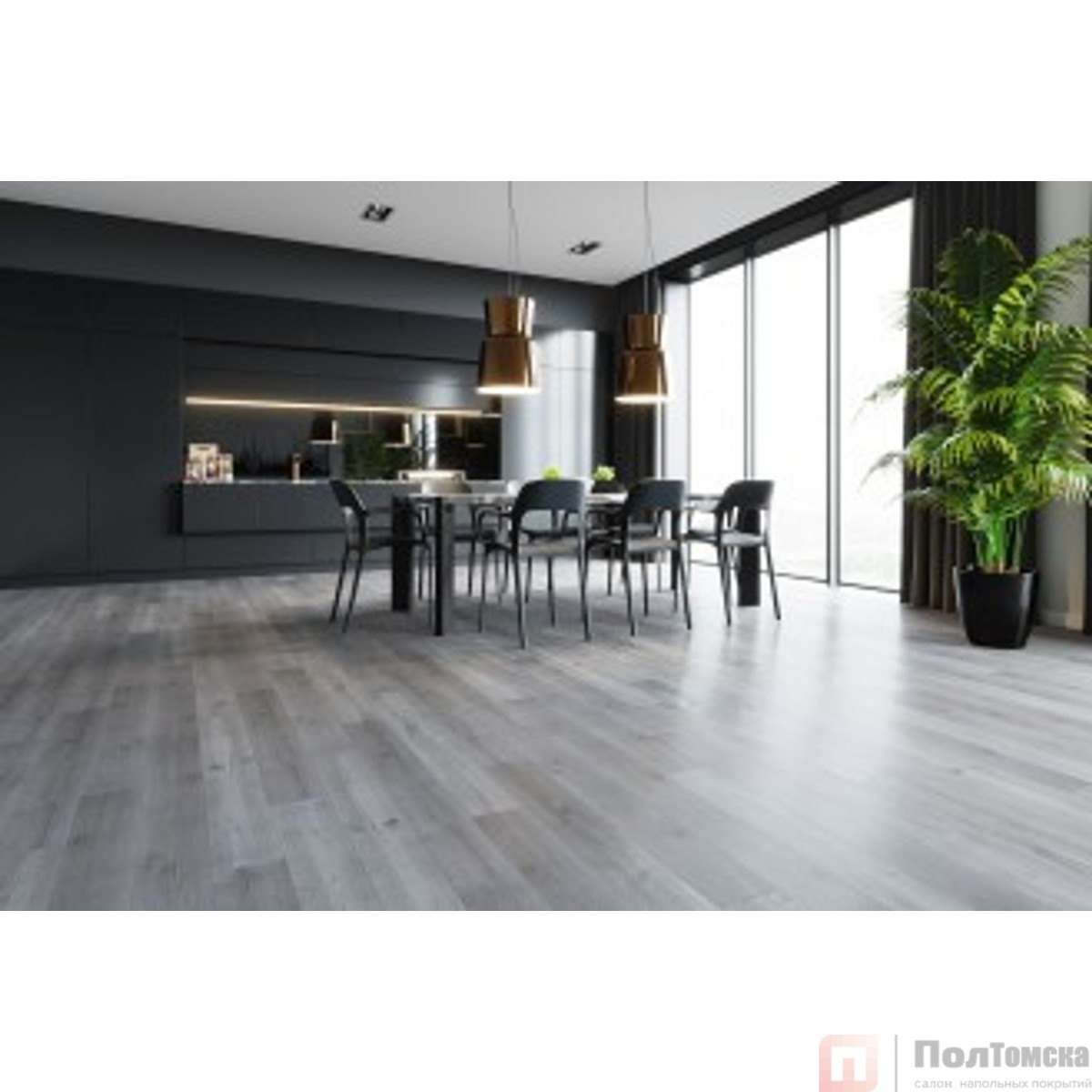 Кварцевый ламинат Refloor Fargo Дуб Урбан 81996