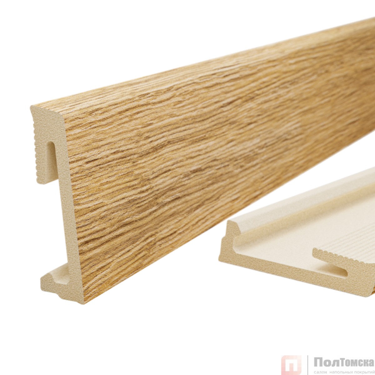 Напольный плинтус SALAG ALPHA KP Mint Oak 60  мм