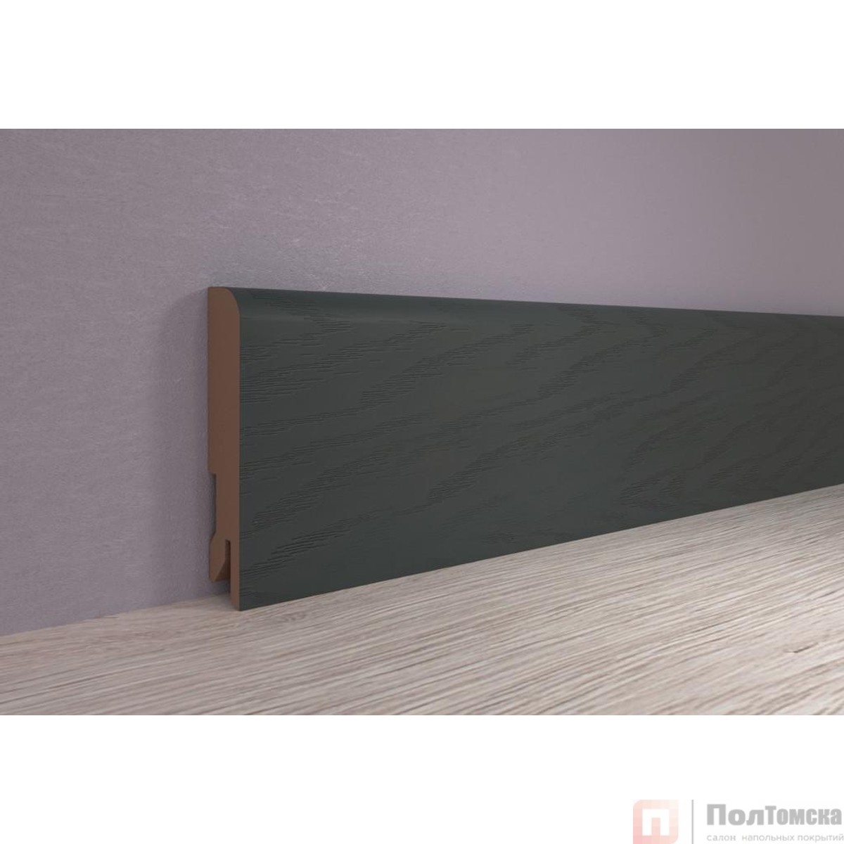 Плинтус- МДФ ЛУКА 4053 Ясень графит