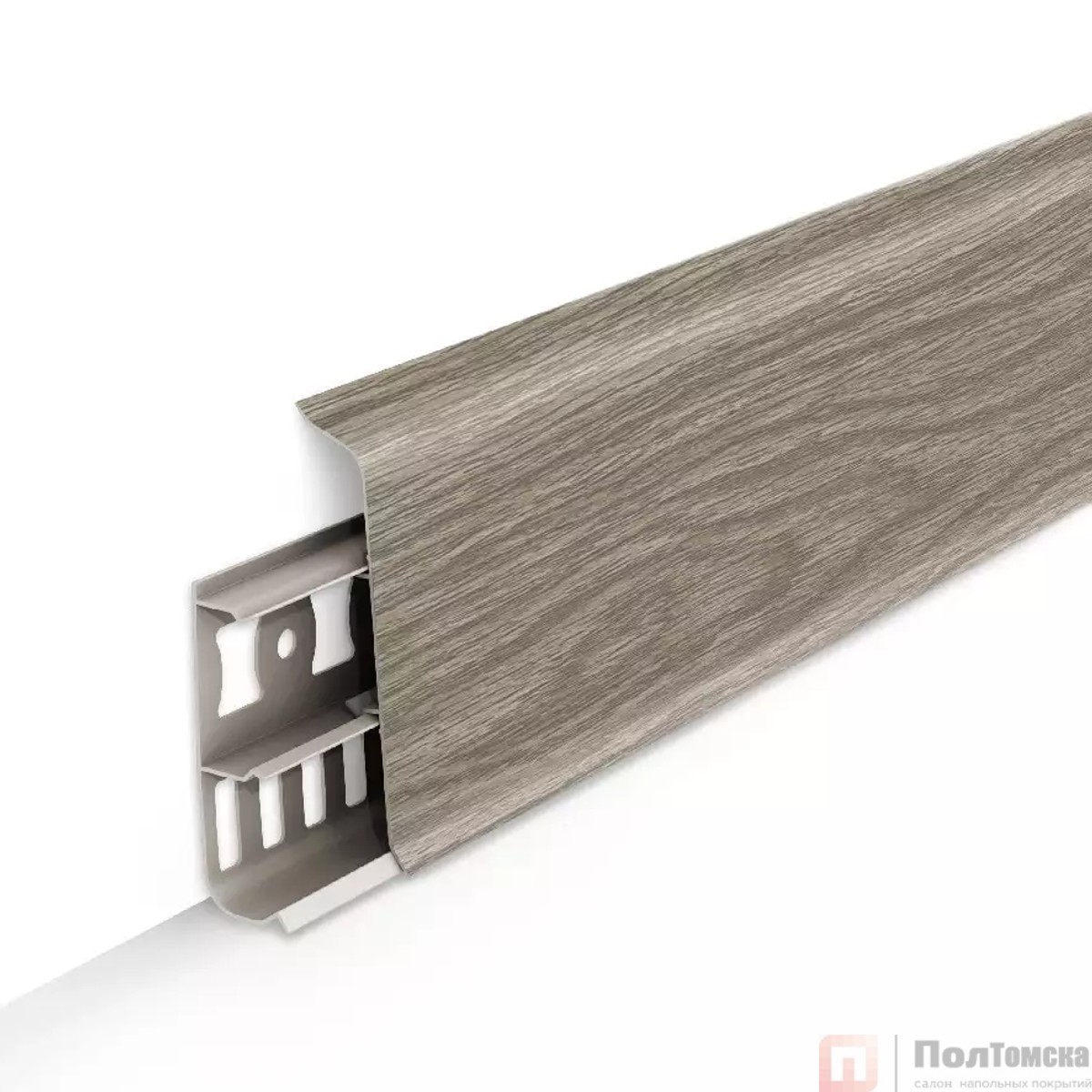 253 Плинтус Лексида 80х2200мм Ясень серый