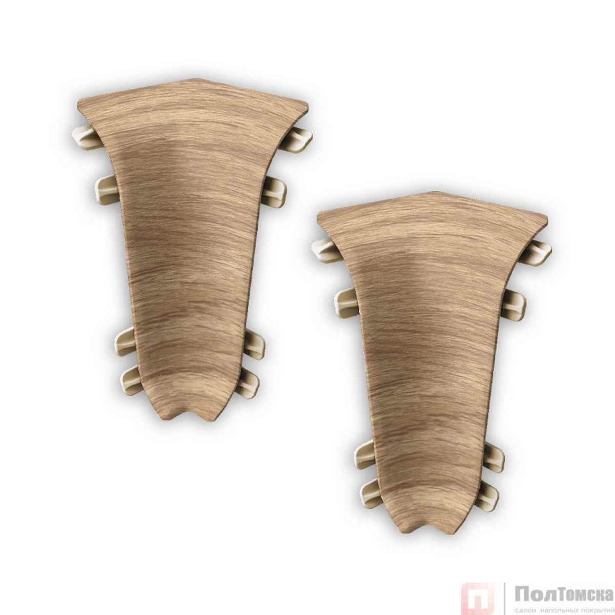 212 Угол внутренний Лексида 55мм Дуб светлый (шт)