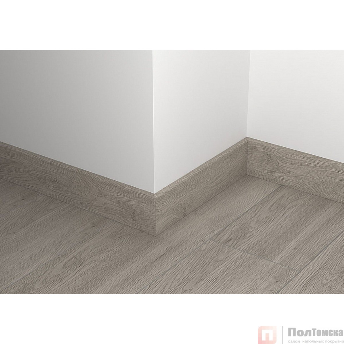 Плинтус кварцевый SPC Alpine Floor 80х11 мм Карите ECO 11-9