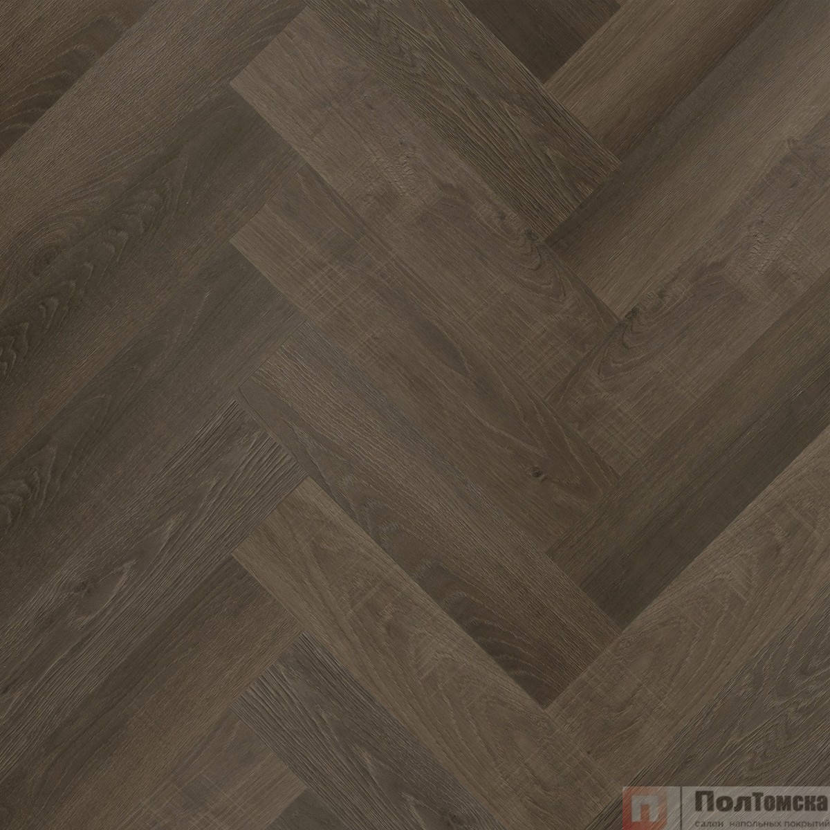 Кварцевый ламинат Fargo Herringbone 44-62W921 Дуб Кальвадос