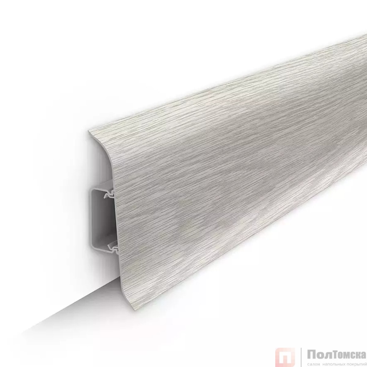 Плинтус Дуб айсберг 230 (ideal Classic 70х22х2200 мм)