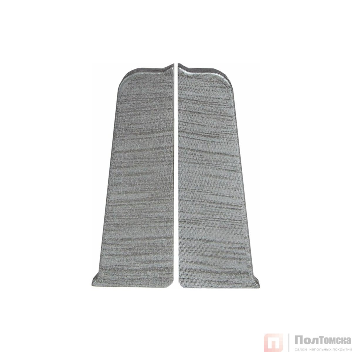 Заглушки INDO 70 мм 017 Алюминий (блистеры 2шт), упак