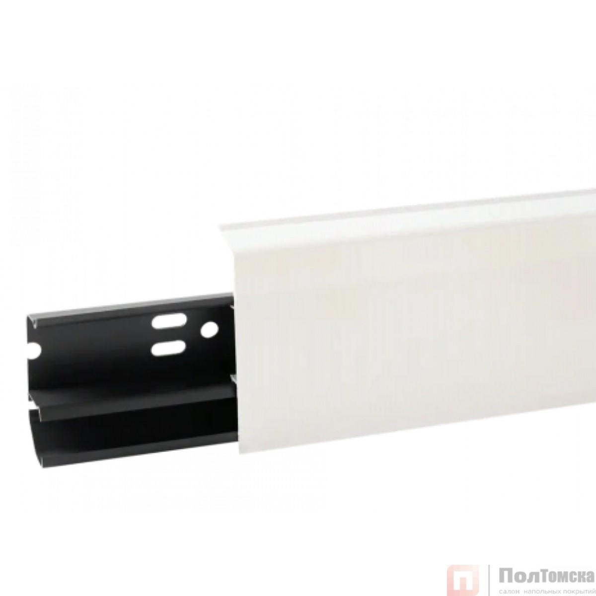 Плинтус Aberhof ABF 70 Белый блеск 7050