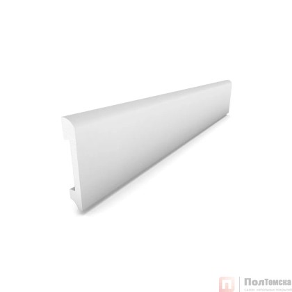 Плинтус дюрополимерный под покраску Damar Poland DP 4 (2000х78х13)