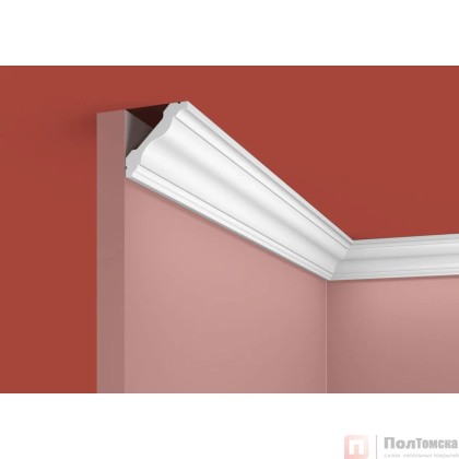 Карниз KX001, 50х50, 2000мм, Экополимер/17