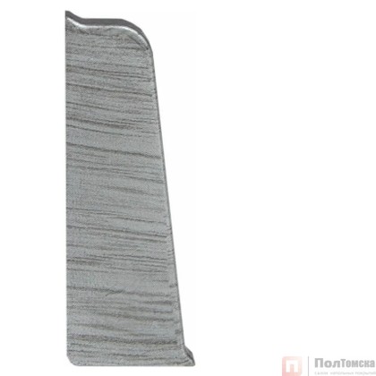 Заглушка прав. INDO 70 мм 017 Алюминий, шт