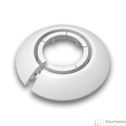 Обвод универсальный для труб Ф16-22мм "Идеал" (2шт. во флоупак), 001 Белый