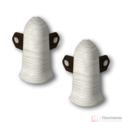 Наружный угол (2 шт/уп), Дуб айсберг "Классик 55мм",