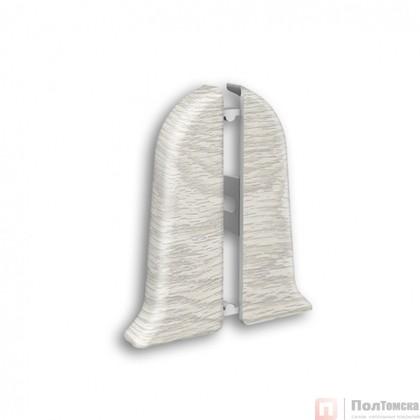 Заглушка лев и прав (1 пара/уп) Дуб айсберг "Классик 55мм",