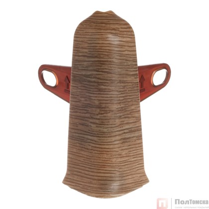 Угол наружный (внешний) с крепежом для плинтуса 70мм "Деконика", 211 Дуб рустик Угол наружный (внешний) с крепежом для плинтуса 70мм "Деконика", 211 Дуб рустик