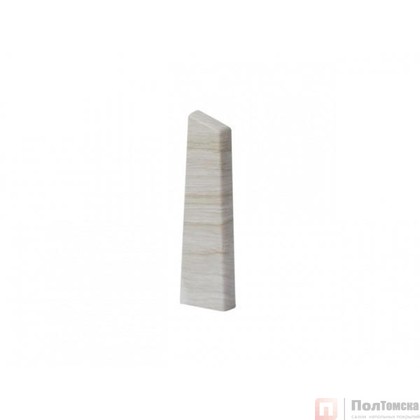 Заглушка к плинтусу Salag (левая+правая) LIMA 28 клен патино (2шт/упак)