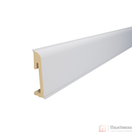 Напольный плинтус SALAG ALPHA Bialy 65 мм