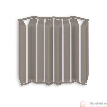 Накладки для плинтуса прямоугольного 80мм "Идеал Дюра" (набор из 8 эл. во флоупаке), 036 Платин-серый Накладки для плинтуса прямоугольного 80мм "Идеал Дюра" (набор из 8 эл. во флоупаке), 036 Платин-серый