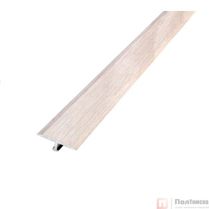 Стык Т-образный (укороченная ножка) 18мм 1,8 ясень серый,