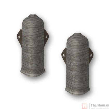 278 Угол наружный Лексида 80мм с крепежом Сосна серая (2шт/блистер)