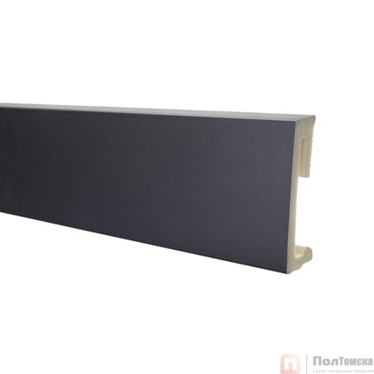 Напольный плинтус SALAG ALPHA Czarny 60 мм