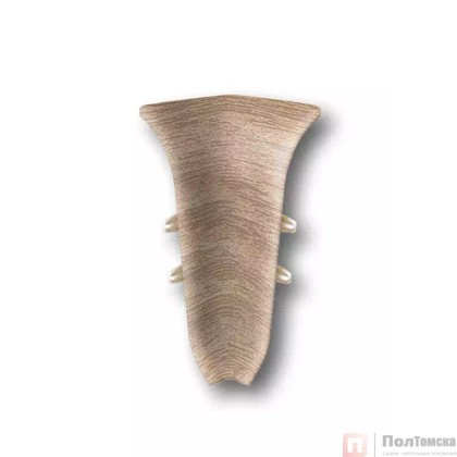 Внутренний угол (2 шт/уп), Дуб беленый "Классик 70 мм",