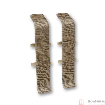 Соединитель для плинтуса 70мм "Деконика" (2шт. во флоупак), 211 Дуб рустик Соединитель для плинтуса 70мм "Деконика" (2шт. во флоупак), 211 Дуб рустик