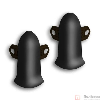 Наружный угол (2 шт/уп), Черный "Классик 55мм"