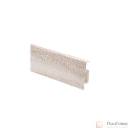 Плинтус пластиковый (ПВХ) CEZAR (Цезарь) Hi-Line №142 с кабель-каналом 75мм Польша