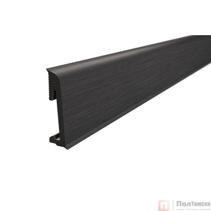Напольный плинтус SALAG ALPHA Czarny 65 мм